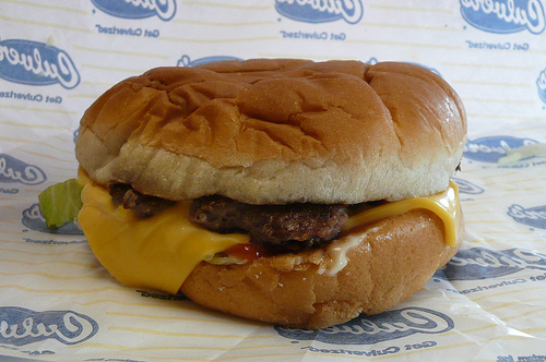 Culver's Butterburger with Cheese