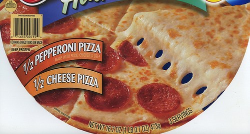 Jack's Half and Half Pepperoni and Cheese Pizza - Ad