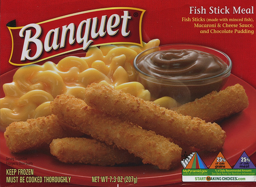 Banquet Fish Stick Meal - Ad