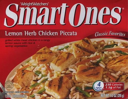 SmartOnes Lemon Herb Chicken Piccata - Ad