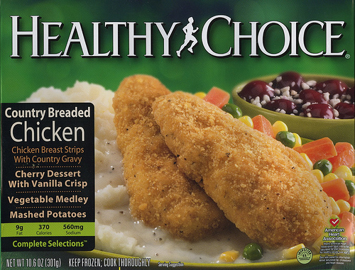 Healthy Choice Country Breaded Chicken - Ad