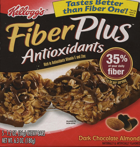 FiberPlus Dark Chocolate Almond Bar - Ad