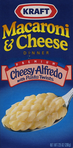 Kraft Cheesy Alfredo Macaroni & Cheese - Ad