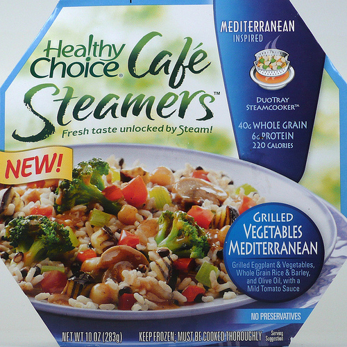 Healthy Choice Grilled Vegetables Mediterranean Cage Steamer - Ad