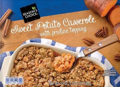 Seasons Choice Sweet Potato Casserole - Ad